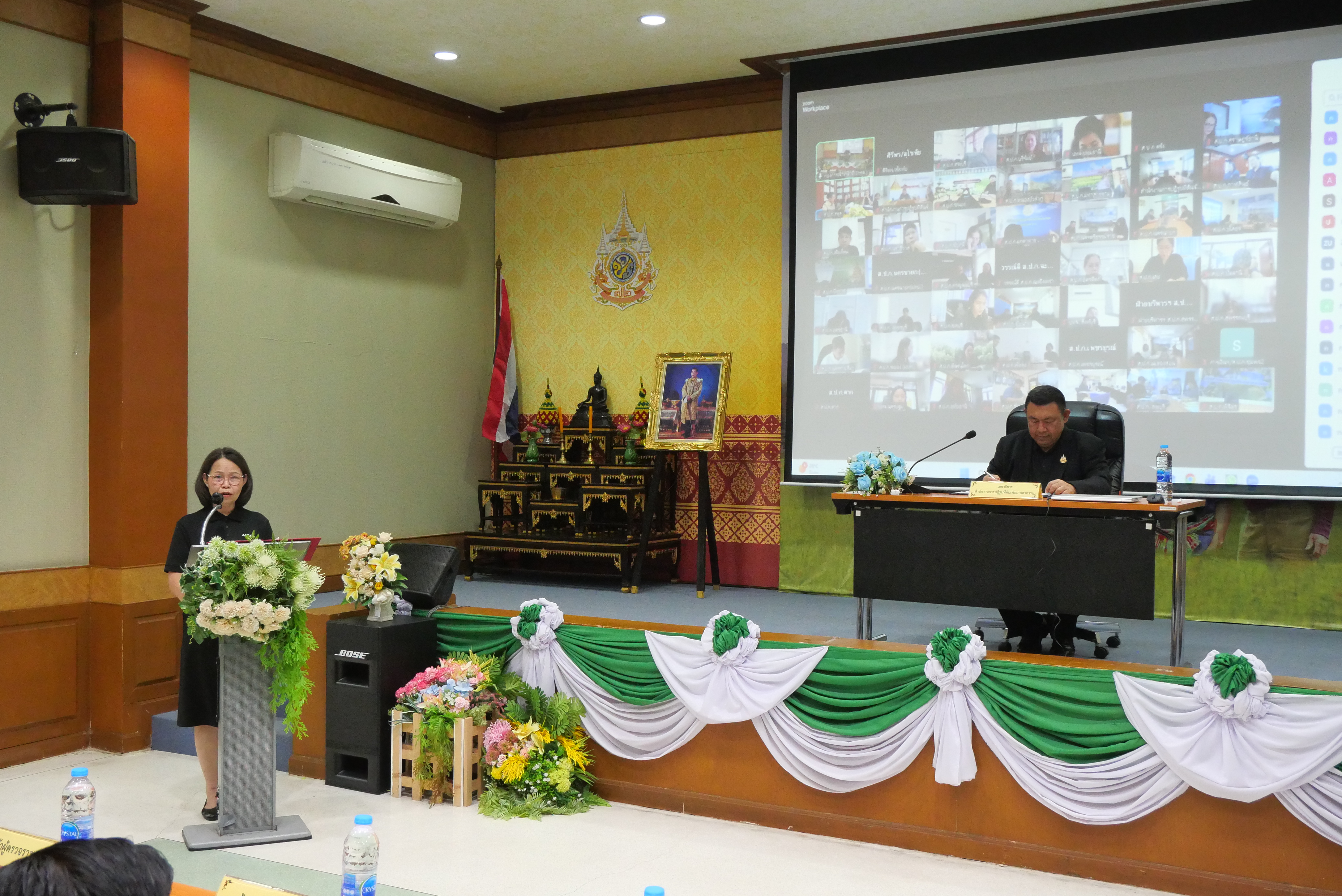 title - เลขาธิการ ส.ป.ก. เปิดการประชุม “สร้างความเข้าใจในการดำเนินโครงการและให้คำชี้แจงเกี่ยวกับการรวบรวม การเก็บข้อมูลเพื่อ ใช้ในการจัดทำแผนกำหนดตำแหน่ง เพื่อปรับปรุงการกำหนดตำแหน่งเป็นระดับสูงขึ้น ของ ส.ป.ก.”